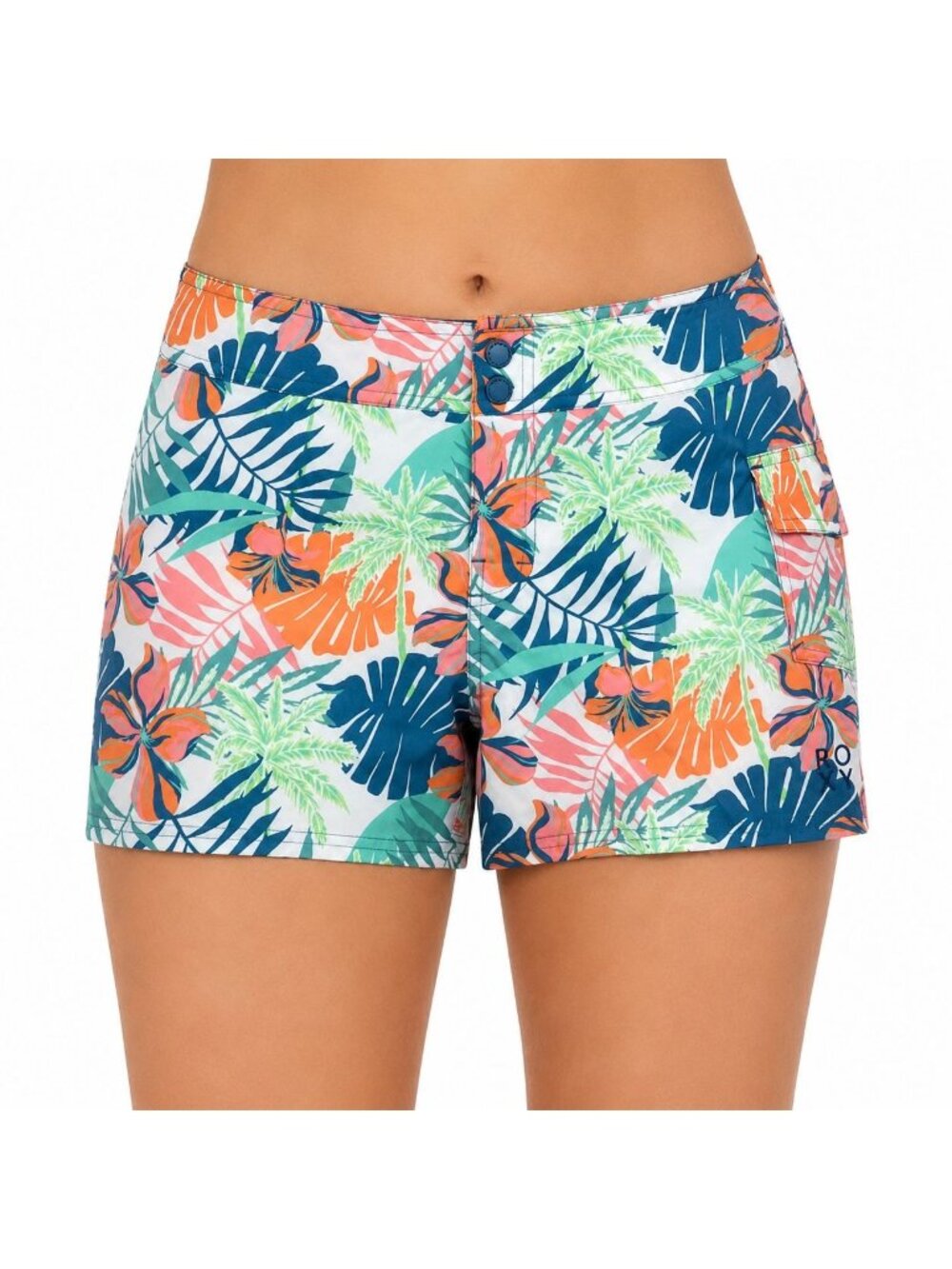 Roxy Womens Tropic UPF 50+ Stretch Boardshorts Size M 3.25" Inseam Floral Print